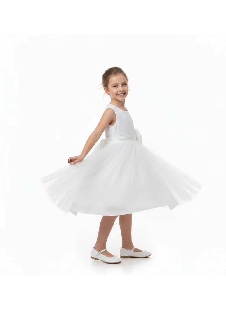 D'Daniela Tulle Ballgown Dress